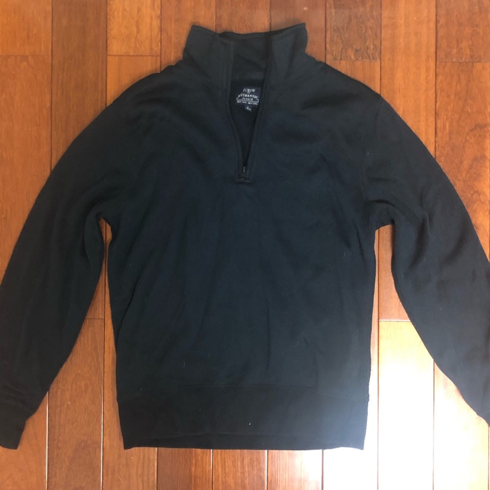 JCrew Fleece Quarterzip